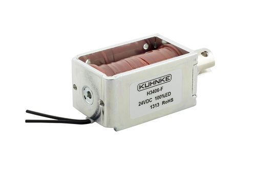Линейный соленоид H3406-F-24V DC-100% EDpower