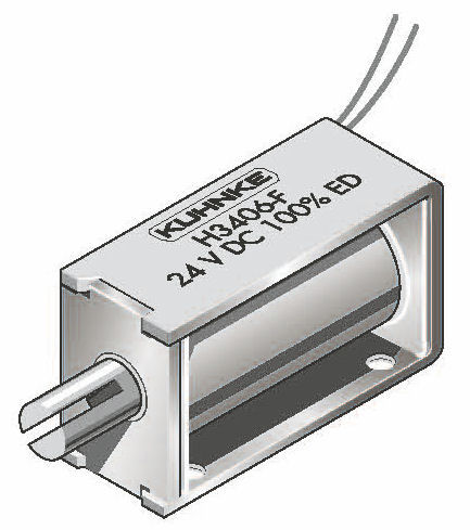 Линейный соленоид H3446-F-24V DC-100% EDpower