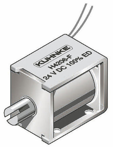 Линейный соленоид H4246-F-24V DC-100% EDpower