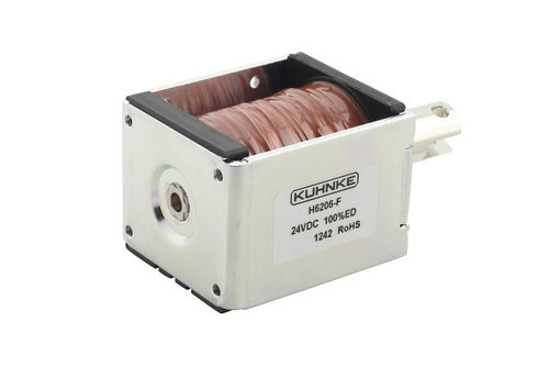 Линейный соленоид H6206-F-24V DC-100% EDpower