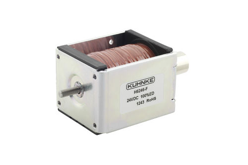 Линейный соленоид H6246-F-24V DC-100% EDpower