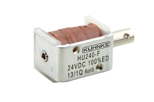 Линейный соленоид HU240-F-24V DC-100% EDpower