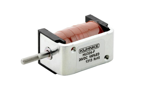 Линейный соленоид HU324-F-24V DC-100% EDpower