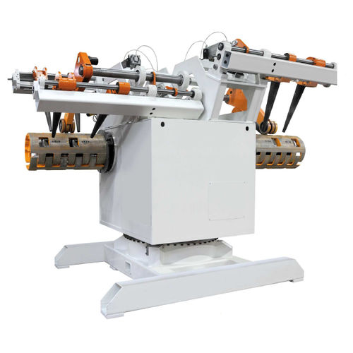 Моторизованный разматыватель для двойной подачи пресса