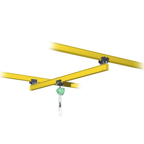 Ручная подъемная тележка серии PRD для подвижных балок шарнирно-сочлененная