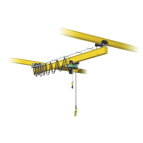 Тележка электротельферная серии ПРВ для прокатных балок шарнирно-сочлененная