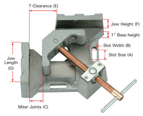 Сварочный зажим 90 - 135 мм | серия ВАК