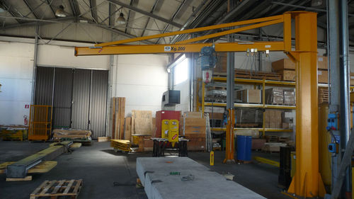 Кран с колонной стрелой GBHrotary