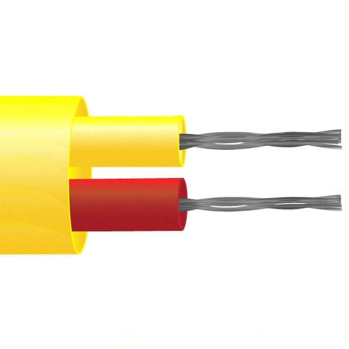 Водонепроницаемый оптический кабель в парной оболочке из ПВХ для термопар