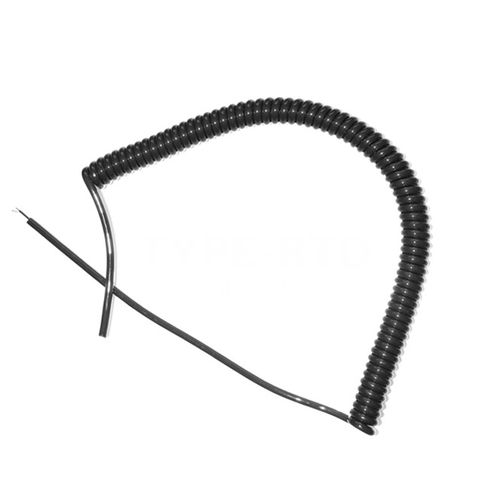 Спиральный электрический кабель для датчиков RTD в полиуретановой оболочке