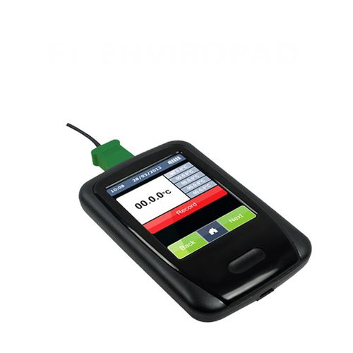 Регистратор данных температуры EL EnviroPad TCUSBс графическим ЖК-дисплеемс сенсорным экраном