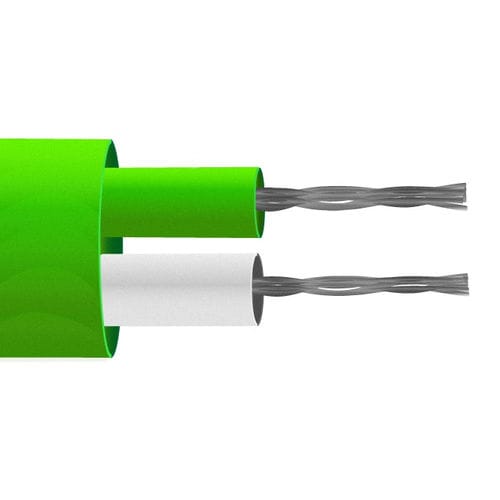 Insulated electrical cable pairedPTFE-sheathedIEC