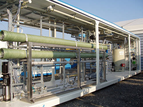 Мембранная микрофильтрационная установка EnviModul Envopur®для водяного модуля