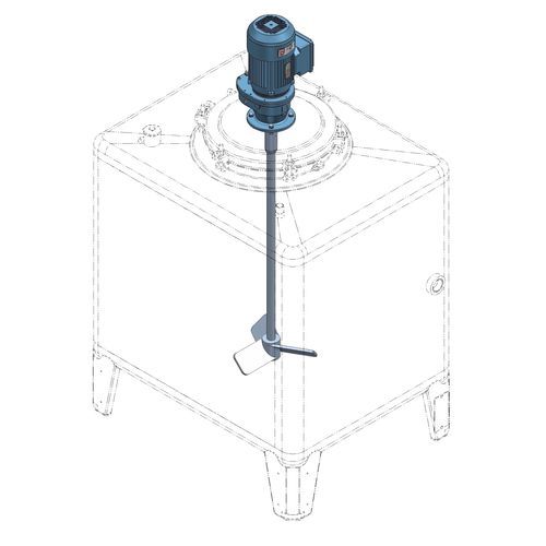 Планетарный смеситель порционного действиятвердое/жидкое вещество