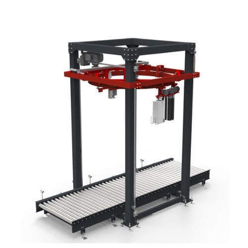 Обмотчик стретч-пленкой с вращающимся кольцом RRM4500автоматическая стретч-пленка для поддонов