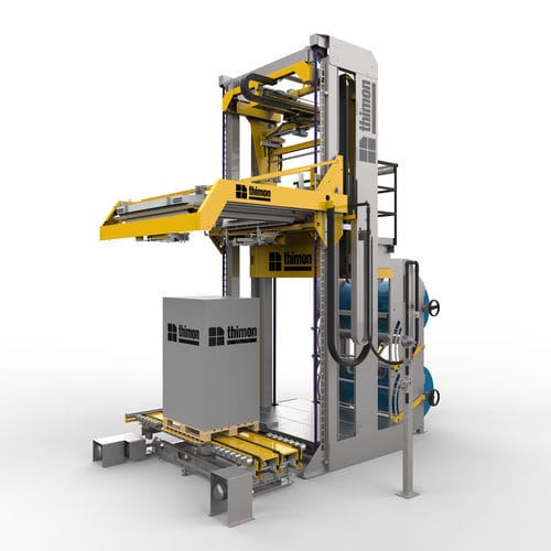 Автоматическая машина для изготовления колпаков COMBI-GLASSдля термоусадочной пленкидля поддоновдля пищевой промышленности и производства напитков