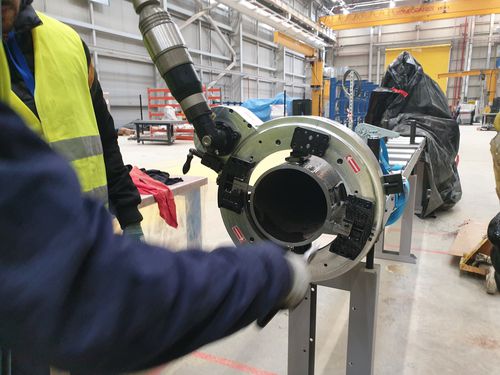 Роторно-режущий станок CTO 219 для металлической трубы с ЧПУ