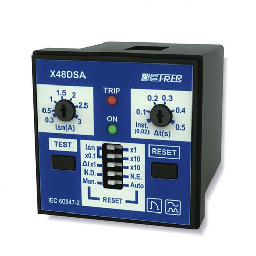 Реле контроля утечки на землю X48DSADPDTACдля скрытого монтажа