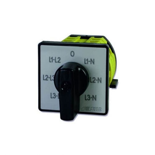 Селекторный переключатель серии L48, 2-полюсный, для крепления на панели IEC