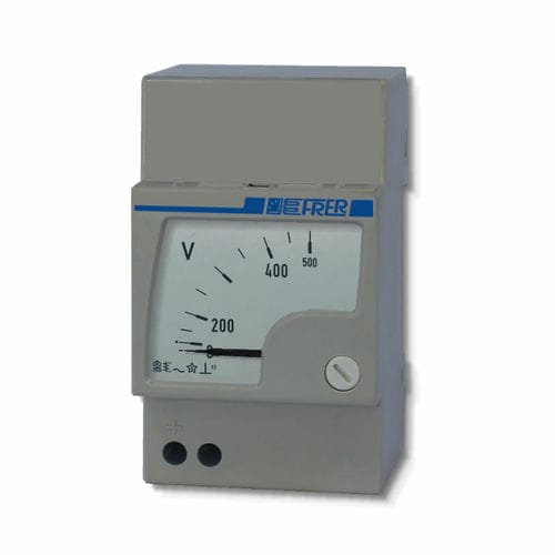 Аналоговый вольтметр F52EVXDIN RailAC