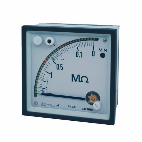 Панельный измеритель сопротивления изоляции серии X