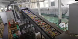 HDPE recycling line for bottlescrushingwashing