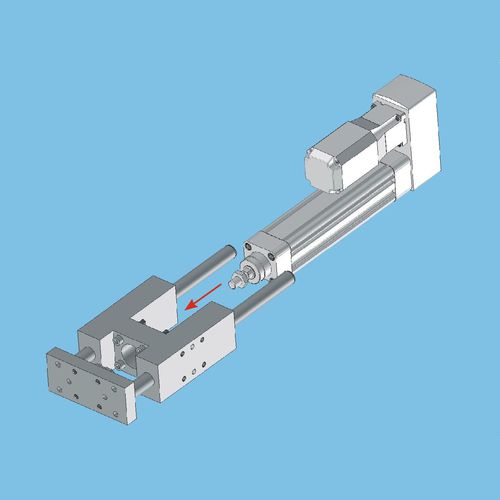 Шариковая направляющая Тип 32*60 - ISO 15552 для электроприводов