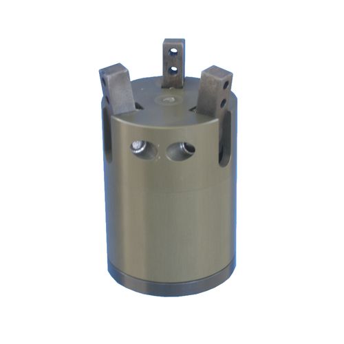 Пневматический завинчивающийся захват типа 29133-зажимной для косметической промышленности с широким открыванием