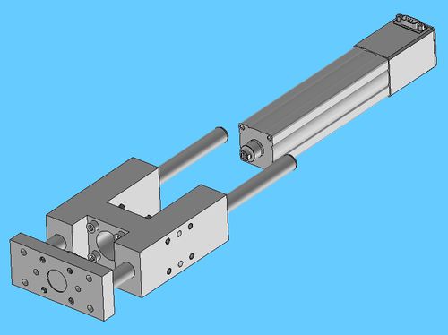 Ball guide unit Type 32*70for electric actuators