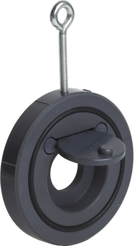 Клапан обратный поворотный серии 2710вафельныйПВХ-У