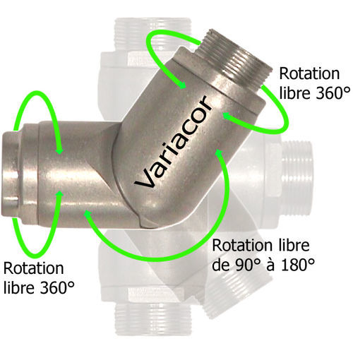 Полностью жидкостный фитинг DV обслуживает гидравликудля сжатого воздухадля вакуума