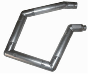 Воздуховод BoaVariacorиз нержавеющей сталишарнирный