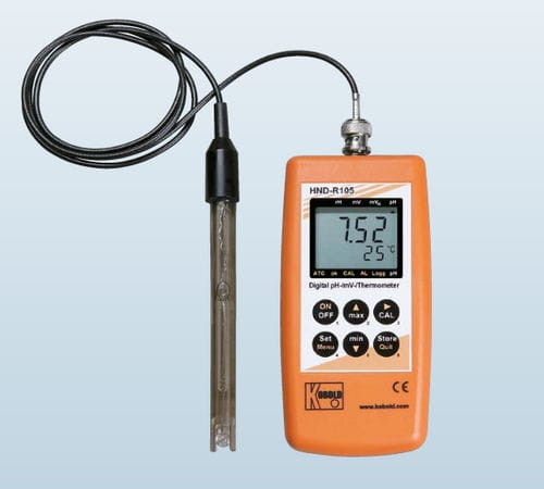 Портативный pH-метр серии HND-Rprocessdigitalprecision