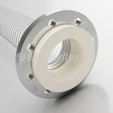 Фланец для шланга Combiflex PUНержавеющая стальпластик со сквозным отверстием