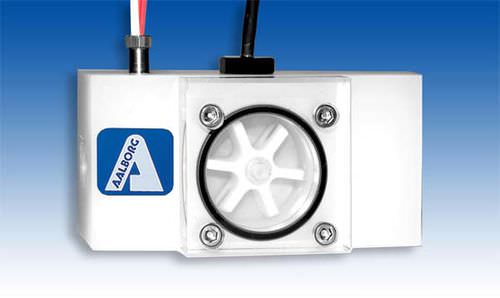Impeller flow meter PWMfor liquidsverticalpolypropylene