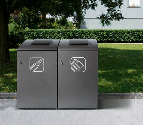 Пластиковый контейнер для мусора BIOXпромышленные отходыдля переработки