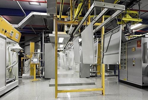 Открытый фильтр камеры порошковой покраскиавтоматический