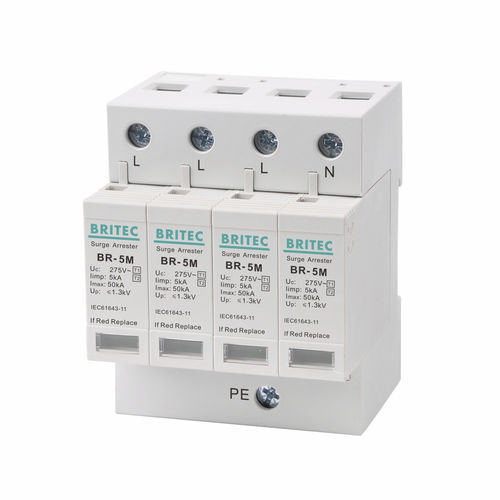 Устройство защиты от перенапряжения тип 2 БР-5М 4Птип 1класс IIкласс I