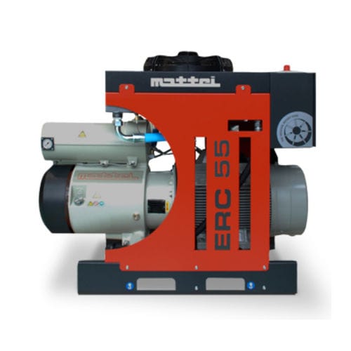 Пластинчато-роторный компрессор серии ERC воздушноэлектрическийстационарный