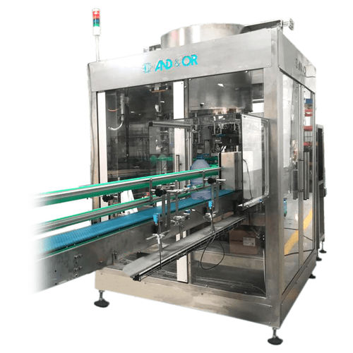 Neck handle applicator SIA12000automaticwith conveyorfor bottles