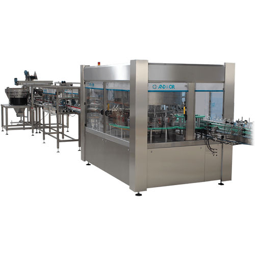Lateral handle applicator SIAL8 seriesautomaticwith conveyorfor bottles