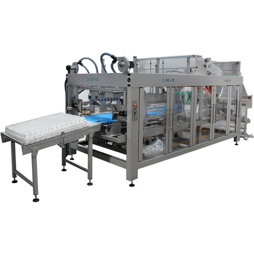 Горизонтальная упаковочная машина для термоформования бутылок BM12-A1000