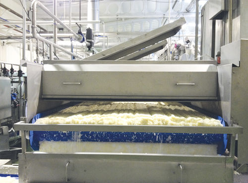 Промышленная плита с охладителем непрерывного действия для риса