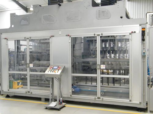 Упаковщик в коробки типа Pick-and-Place DOUBLE 2/3V 4Hвертикальныйгоризонтальныйавтоматический