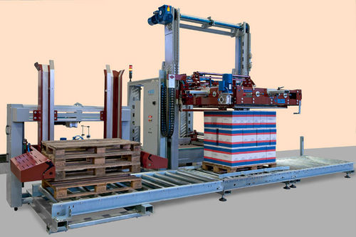 Layer palletizer JOLLYPAL casefor cardboard boxesautomatic