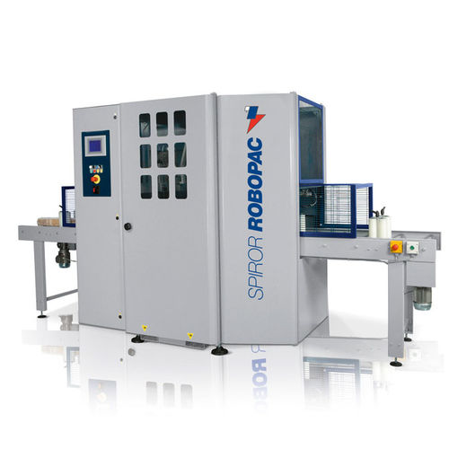 Rotary ring stretch wrapper SPIROR HP 900automaticwith conveyorhigh-speed