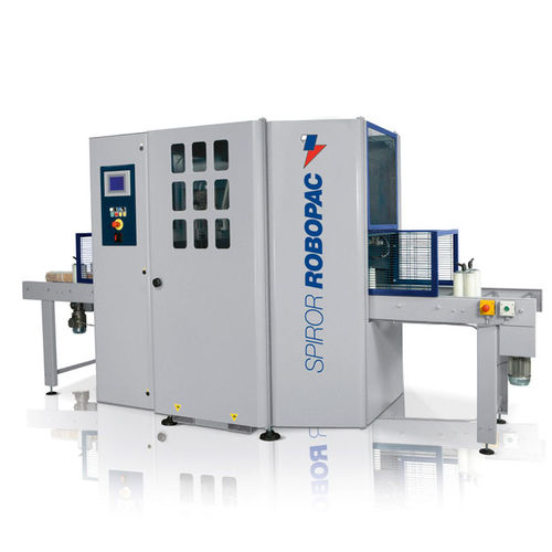 Rotary ring stretch wrapper Spiror HP DR 900automaticstretch filmwith conveyor