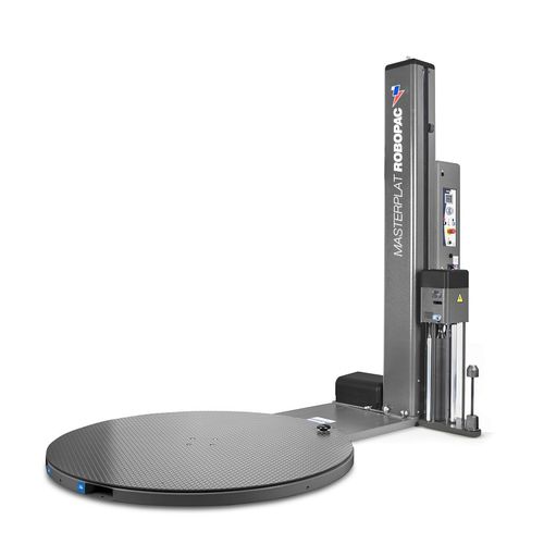 Упаковщик в стретч-пленку с поворотным столом MASTERPLAT PLUS INOXавтоматическийдля пищевой промышленности и производства напитковна поддонах