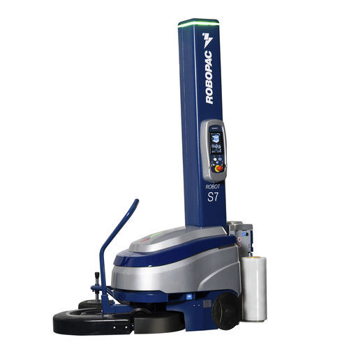 Вертикальная машина для упаковки в стретч-пленку Robot S7роботизированная стретч-пленка на аккумуляторе