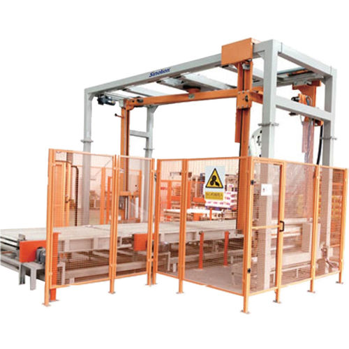 Обмотчик стретч-пленки с поворотным рычагом R1800FZ-PL-FM1800 полностью автоматическийпаллетдля промышленного применения